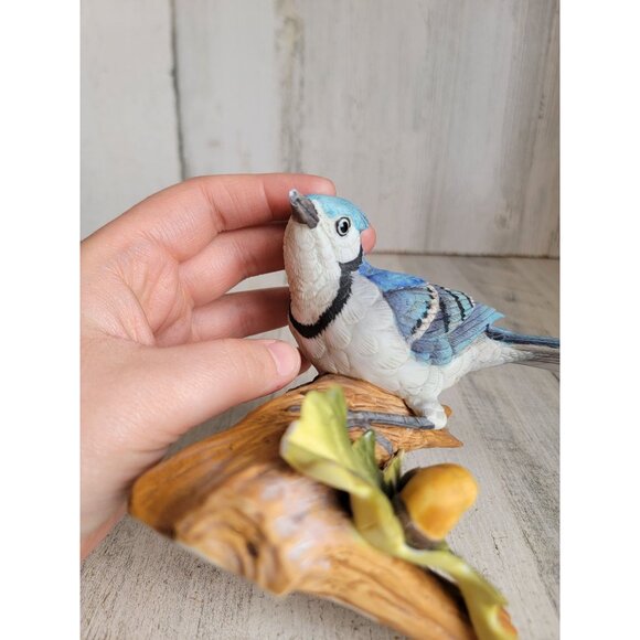 Sadek Andrea Blue Jay vintage bird statue nature home decor‎ - Picture 3 of 8